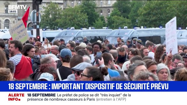 Grève du 18 septembre: très inquiet , le préfet de police de Paris appelle les commerçants à fermer leurs boutiques