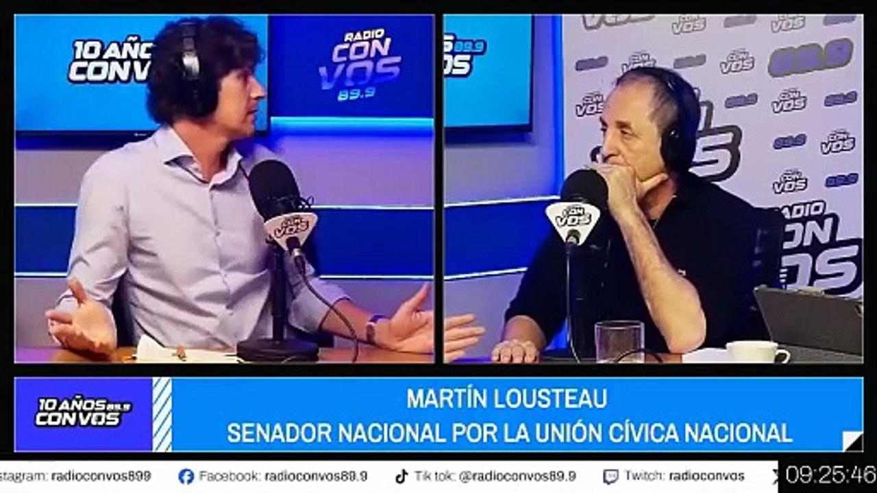 Lousteau cruzó a Milei por el presupuesto: "Las proyecciones ya están desactualizadas"