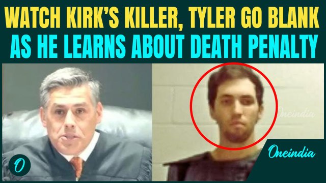 VIDEO: Moment Kirk's Killer, Tyler Robinson Hears ‘DEATH PENALTY’; SHOCKING Reaction Stuns Court
