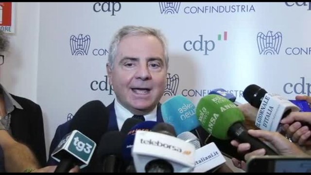 Cdp, Scannapieco: accordo con Confindustria per sostenere le imprese