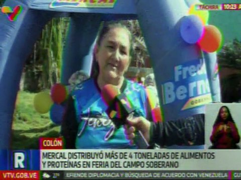 Táchira | Feria del Campo Soberano distribuye más de 4 toneladas de alimentos y proteínas