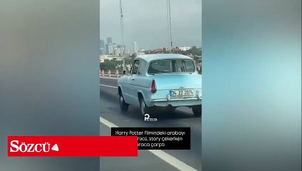 Video çekmek isterken kaza yaptı