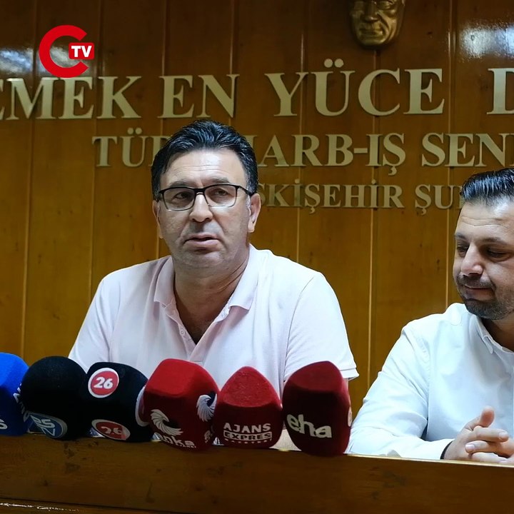 Türk Harb İş Eskişehir Şubesi'nden 'toplu sözleşme' tepkisi Taleplerimizin neredeyse hiçbiri karşılanmadan sözleşme imzalanmıştır