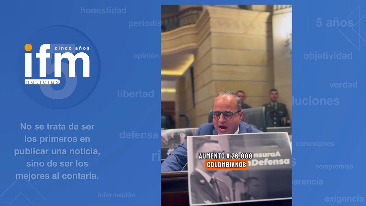 Datos acaban  relatos, Juan Espinal le responde a David Racero sobre la realidad de la seguridad