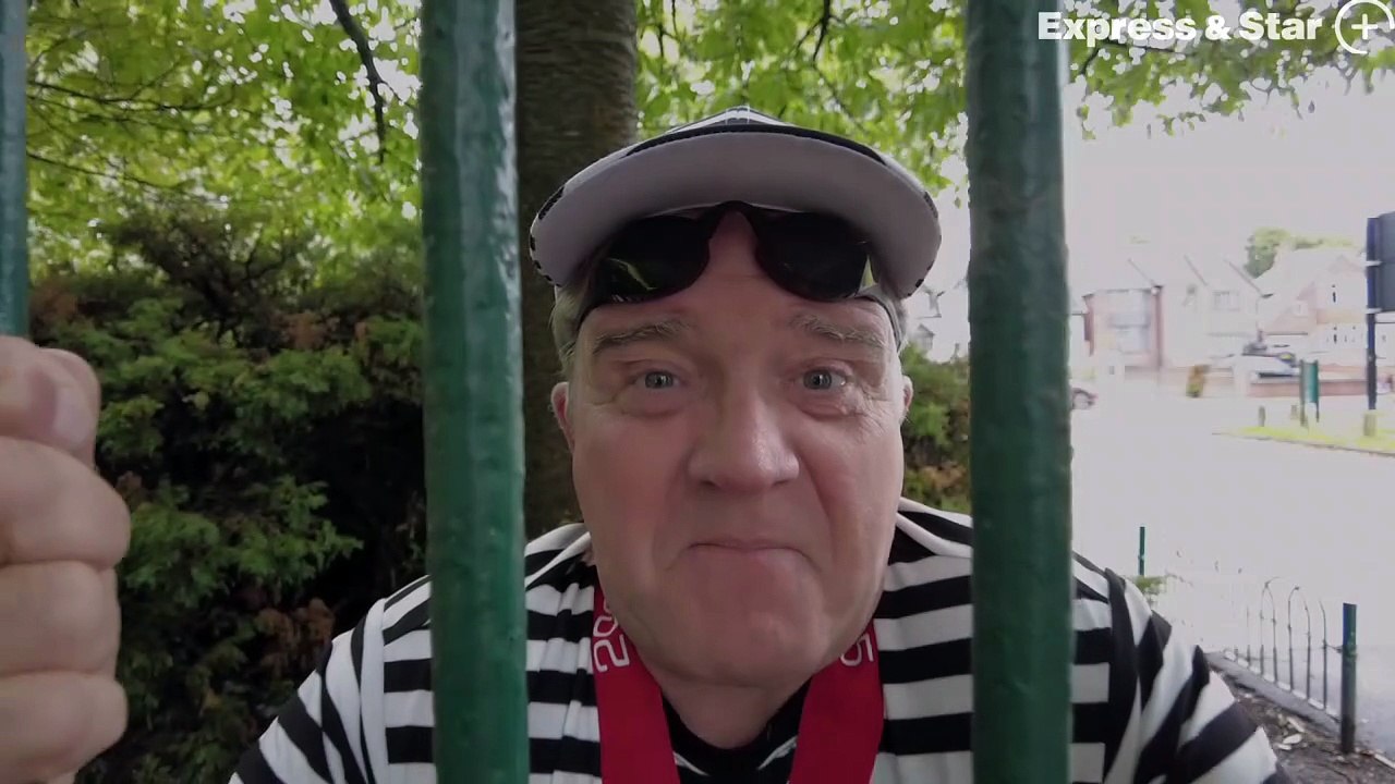 Glyn Marston recently swam one and a half miles from Alcatraz prison to the shores of San Francisco for charity.