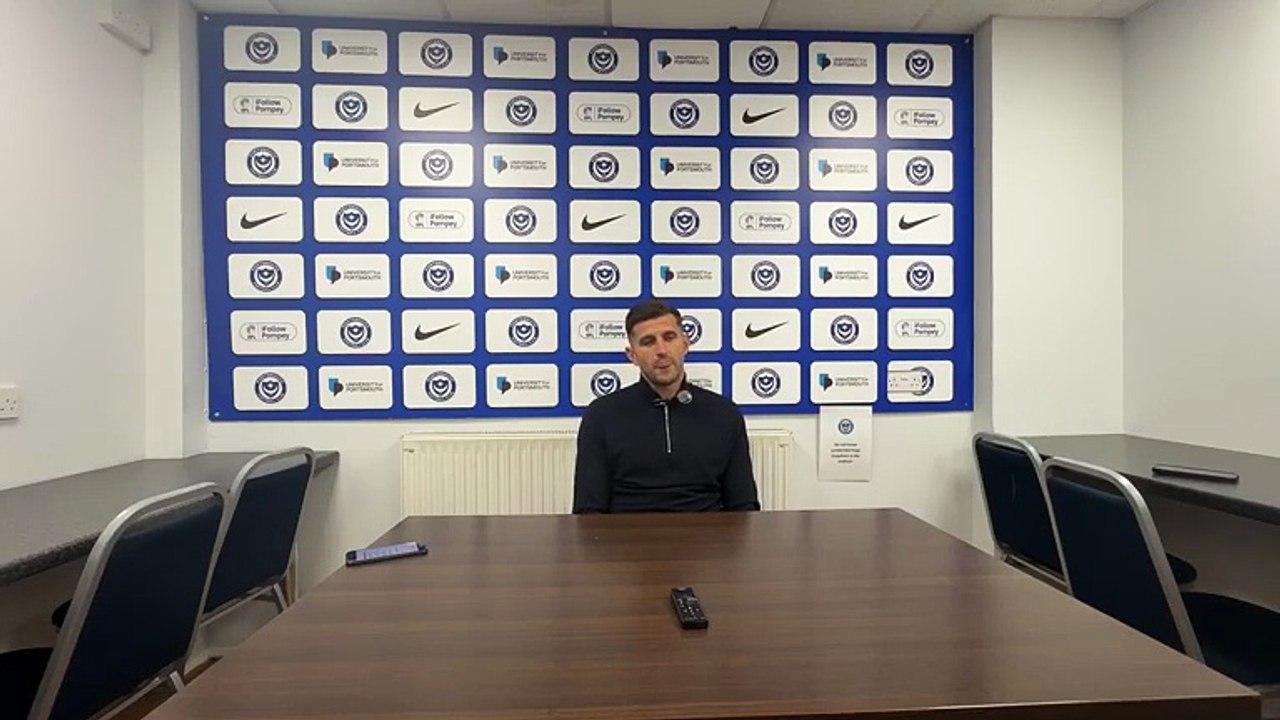 Pompey v Sheffield Wednesday: John Mousinho's pre-match press conference