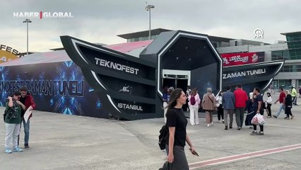 Dün ve bugün bir araya geliyor: "TEKNOFEST Zaman Tüneli" deneyimi gelecekle buluşturuyor