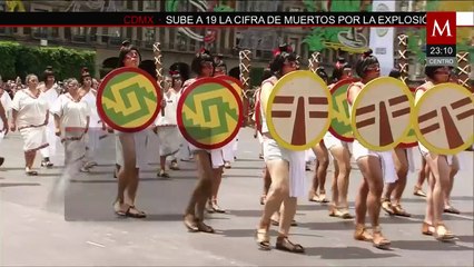 Desfile militar en la Ciudad de México se vivió con gran solemnidad y emoción