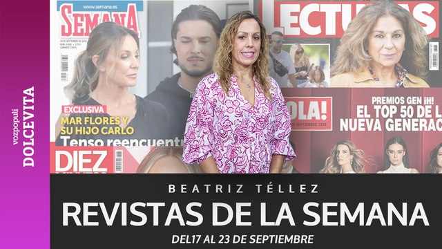 Las revistas del corazón de hoy: la tensión de Mar Flores y su hijo Carlo, las deudas de Lolita y Rocío Flores