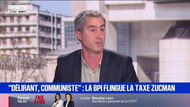 Crise politique: Je ne demande pas un geste, je demande une rupture fiscale , affirme François Ruffin, député Écologiste et Social de la Somme