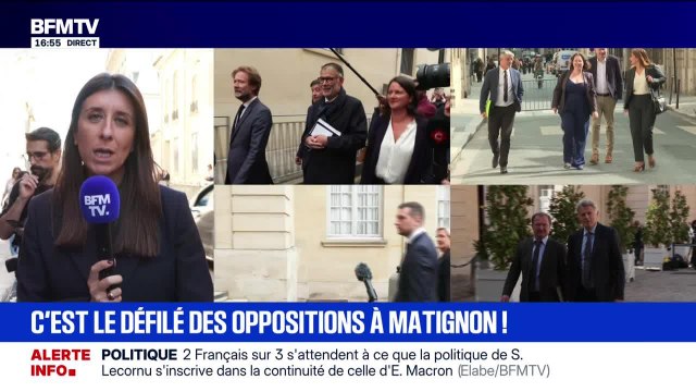 Marschall Truchot : C’est le défilé des opposants à Matignon ! - 17/09