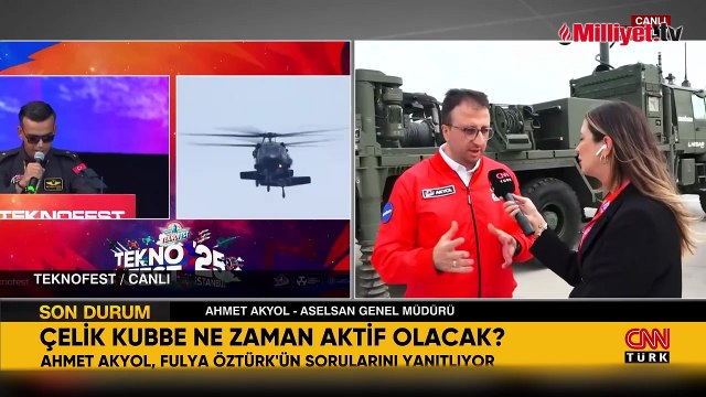 ASELSAN Genel Müdürü Akyol'dan Çelik Kubbe mesajı! İşte Türkiye'nin hava savunma sistemi