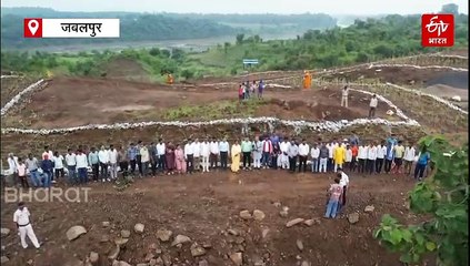 जबलपुर में मां शब्द पर तैयार हो रहा जंगल, नर्मदा किनारे बने नमो उपवन में अब तक लगाए 6900 पौधे