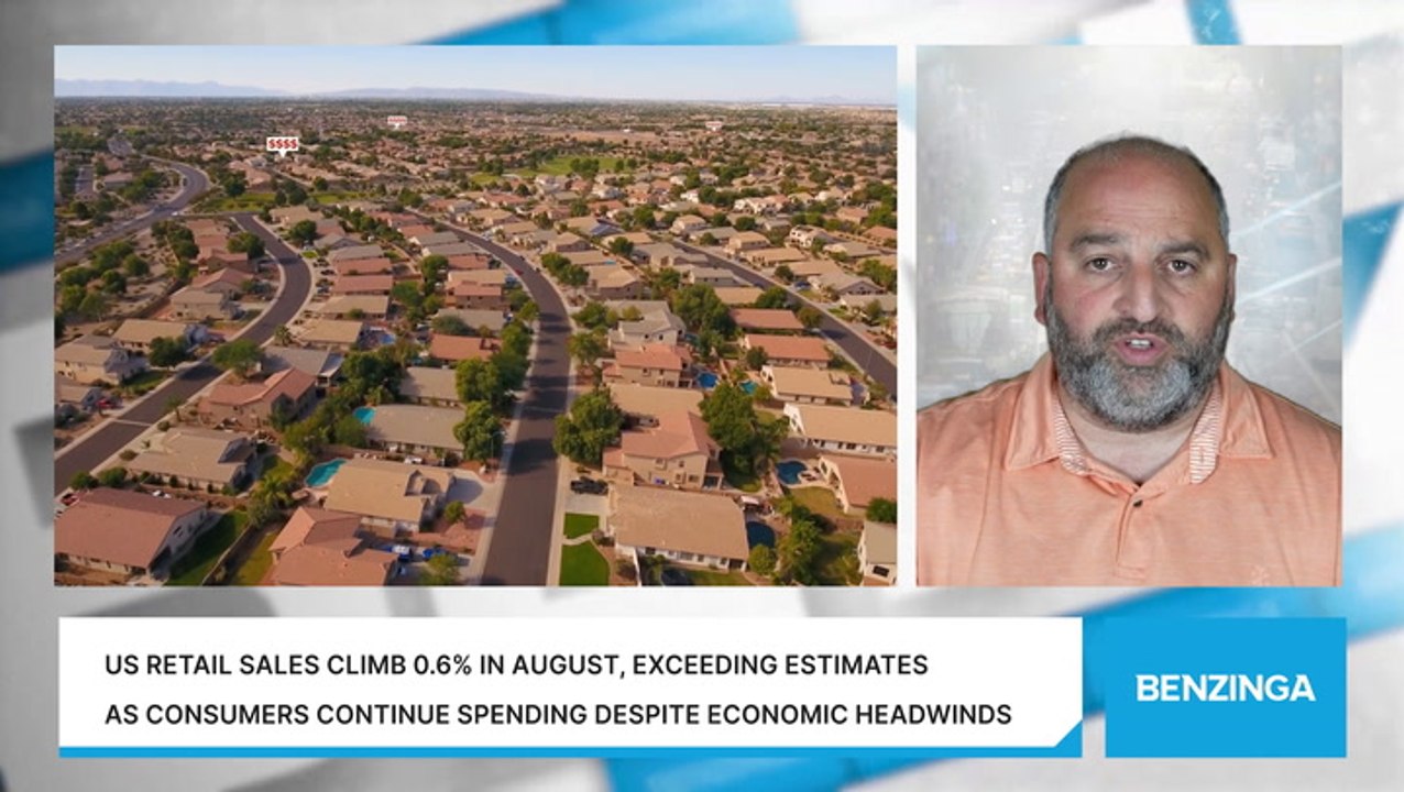 US Retail Sales Climb 0.6% In August, Exceeding Estimates As Consumers Continue Spending Despite Economic Headwinds