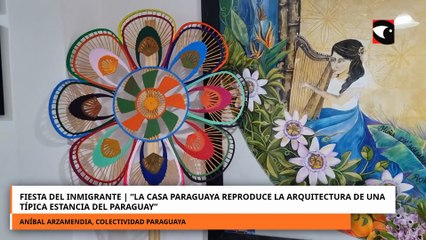 La casa paraguaya reproduce la arquitectura de una típica estancia del Paraguay