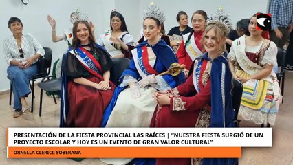Nuestra fiesta surgió de un proyecto escolar y hoy es un evento de gran valor cultural