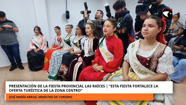Presentación de la Fiesta Provincial Las Raíces “esta fiesta fortalece la oferta turística”