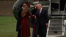 El piropo de Trump a Kate Middelton tras llegar al Castillo de Windsor