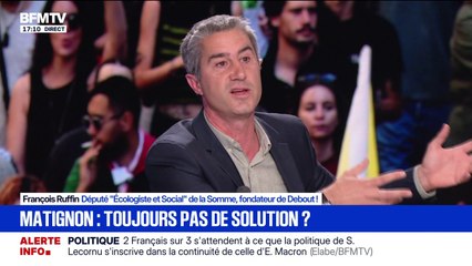 Crise politique: "L'abrogation de la retraite est en fait un viol démocratique qui est encore ressenti aujourd'hui", fustige François Ruffin, député Écologiste et Social de la Somme