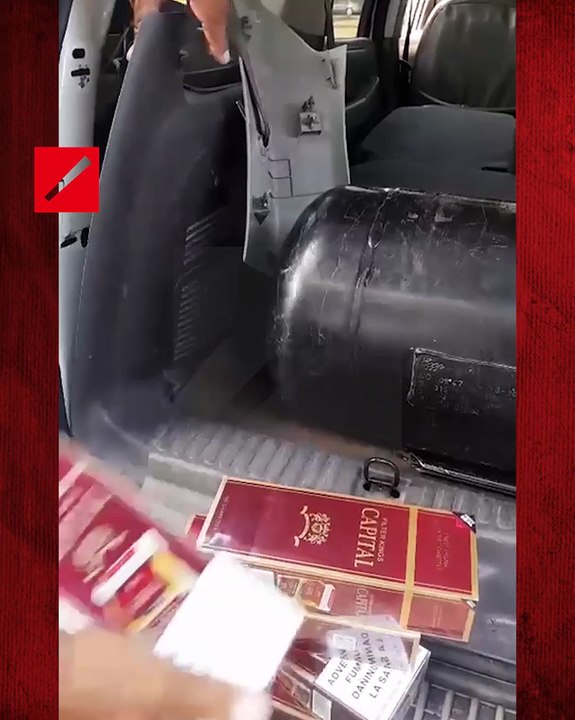 Confiscan contrabando de cigarrillos