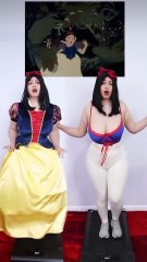 BLANCA NIEVES VS BOSQUE ATERRADOR 🌲😱#JocyCosplay #Cosplay