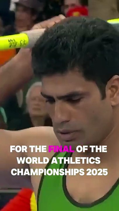 Arshad Nadeem Throws at the javelian Throw World Athletic Championships 2025