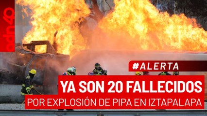 🚨¡Última Hora! Sube a 20 la cifra de personas fallecidas por la explosión de una pipa