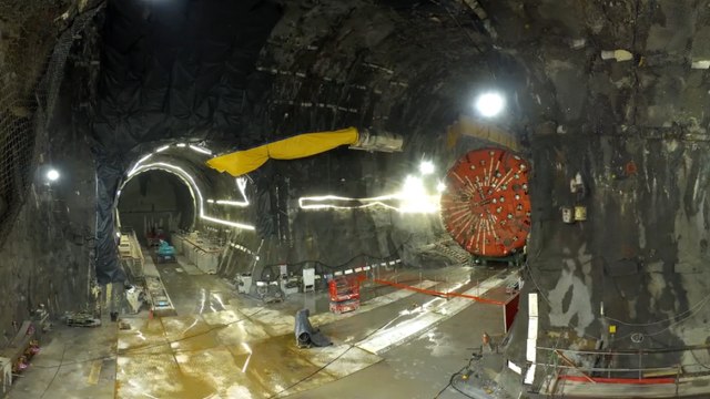 Tav Torino-Lione, parte il viaggio della fresa Viviana