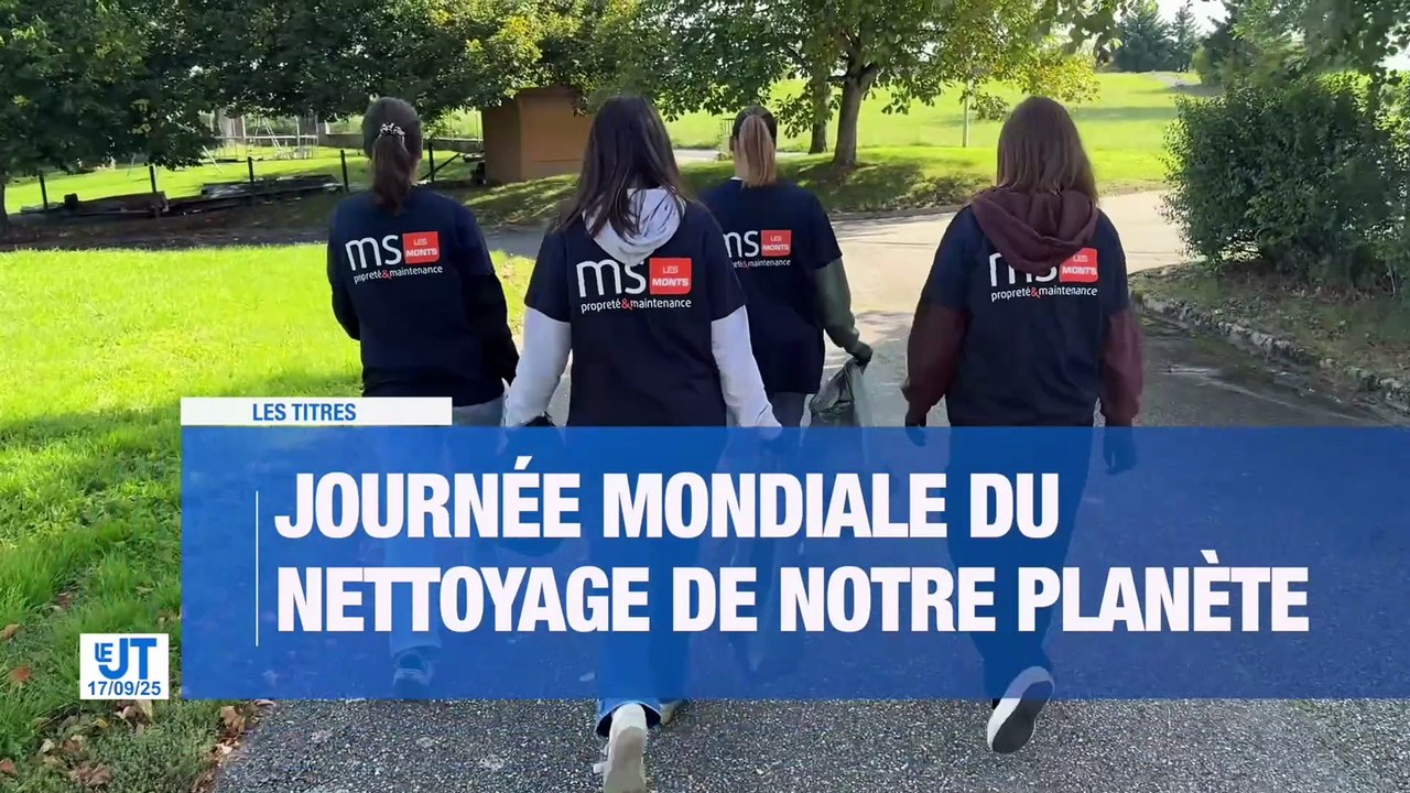 Opération ramassage des déchets à Saint-Clément-les-Places / L'entreprise Stéphanoise Bernard Bonnefond fête ses 100 ans / La Poste reconditionne d'anciens vélos pour les proposés au grand public / Les nouvelles recrues de l'ASSE rencontrent les supporter
