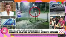 El hombre que chocó a Thiago Medina reconoció su error y se conoció por qué no se contactó aún con su familia