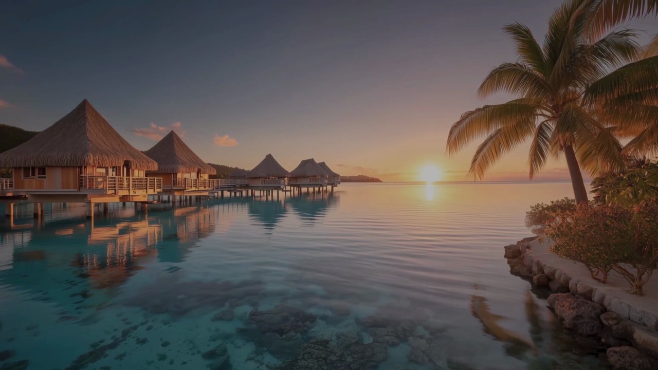 Rêve Tropical ~ 18 Musiques relaxantes lofi 4K