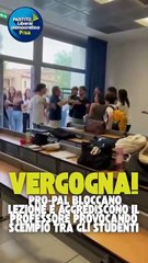 Blitz pro-Pal a Pisa, un nuovo video mostra i momenti di tensione in aula