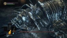 DARK SOULS III Boss fight Vordt de la valée boréal