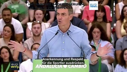 Hat Sánchez pro-palästinensische Proteste bei der Vuelta angestiftet?