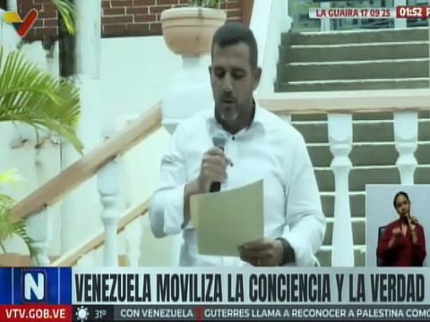 Gobernador Alejandro Terán: Nosotros estamos movilizando conciencia, coraje y sobre todo la verdad