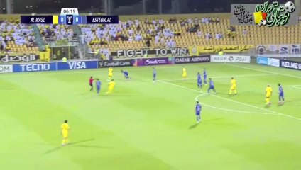 خلاصه بازی الوصل امارات و استقلال