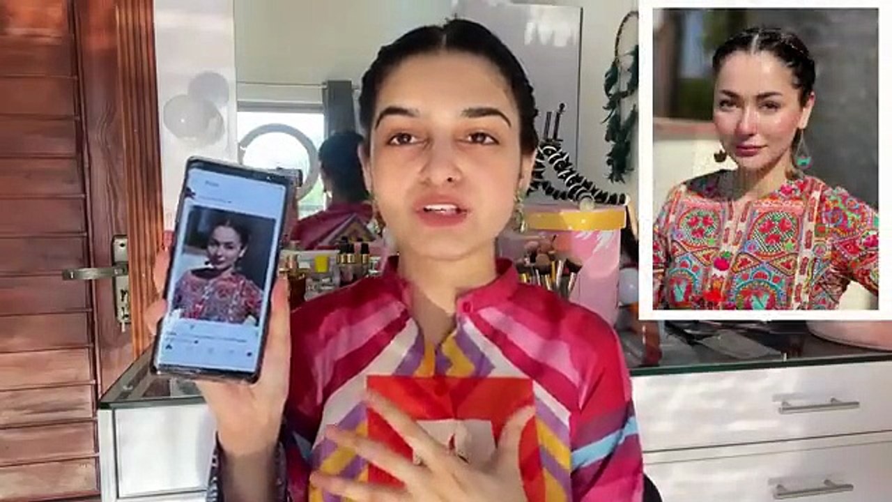 Hania Amir Inspired Makeup Look __ Step By Step Fresh & Glowy Makeup Look __ Super Easy