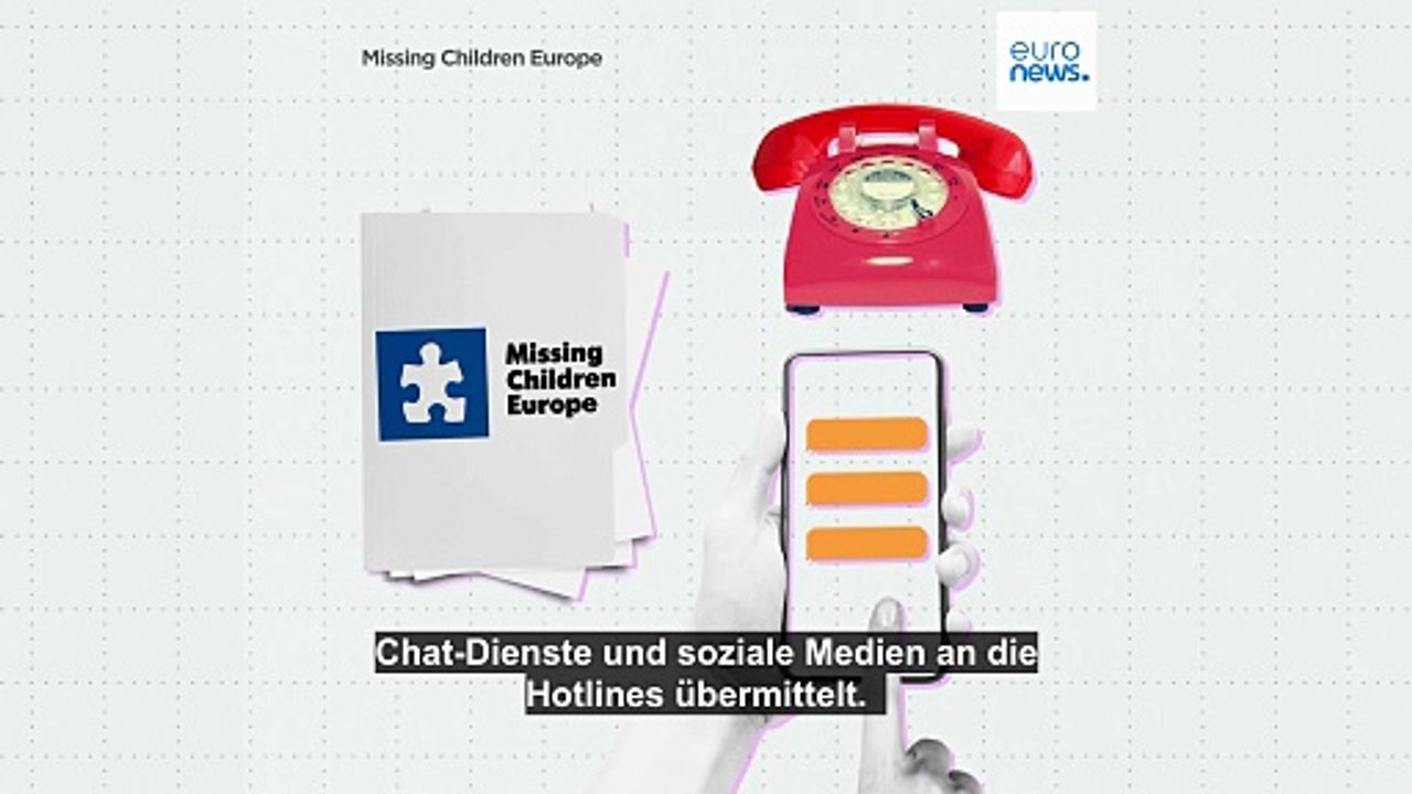 Wie viele Kinder werden jedes Jahr in Europa vermisst?