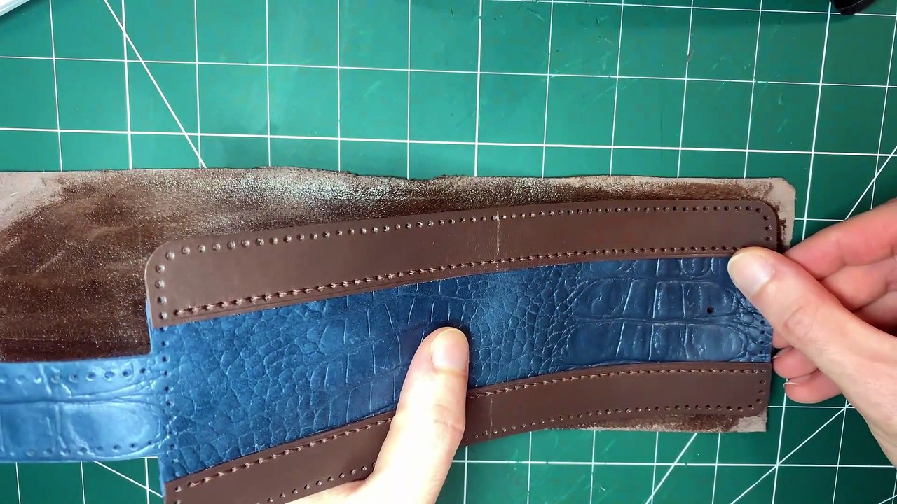 Bifold Leather Wallet Pattern, Card Holder PDF Pattern, Men Wallet Sewing Pattern