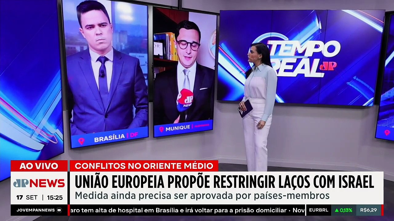 União Européia propõe restringir laços comerciais com Israel | TEMPO REAL