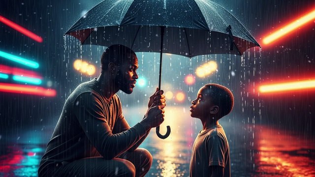 🌧️ Orphan Selling Oranges in the Rain Meets Billionaire | Motivational African Story