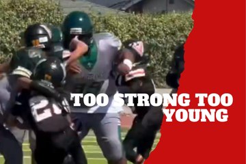 He’s only 10 years old but dominates the field like a grown man