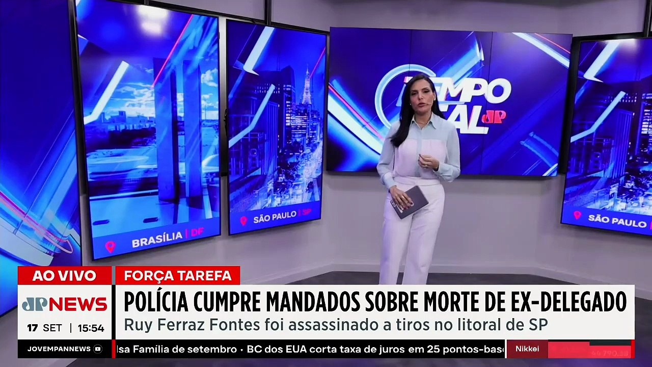 Caso Ruy Ferraz Fontes: Polícia de SP cumpre mandados sobre morte de ex-delegado | TEMPO REAL