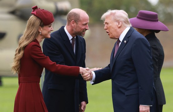 US President Donald Trump has met with Catherine, Princess of Wales and Prince William during his second UK state visit