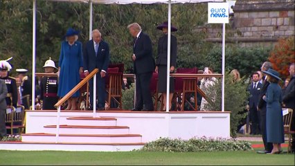 Βρετανία: Βασιλική υποδοχή στον Ντόναλντ Τραμπ στο κάστρο του Ουίνδσορ