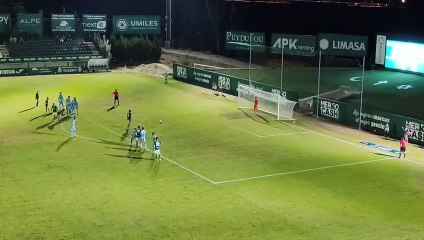 Gol de la victoria del Toledo ante el Coria en Copa Federación.