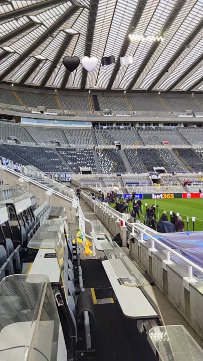 St James' Park is Champions League-ready 🏆