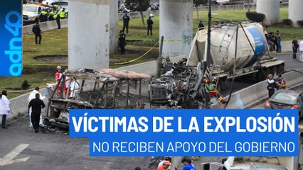 La solidaridad ciudadana sostiene a víctimas de la explosión, abandonadas por el gobierno