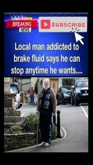 Brake Fluid Addiction Joke