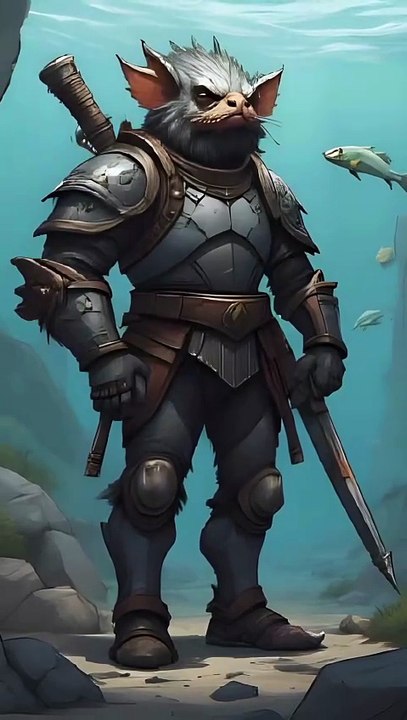Underwater combatant - I can breathe with gills